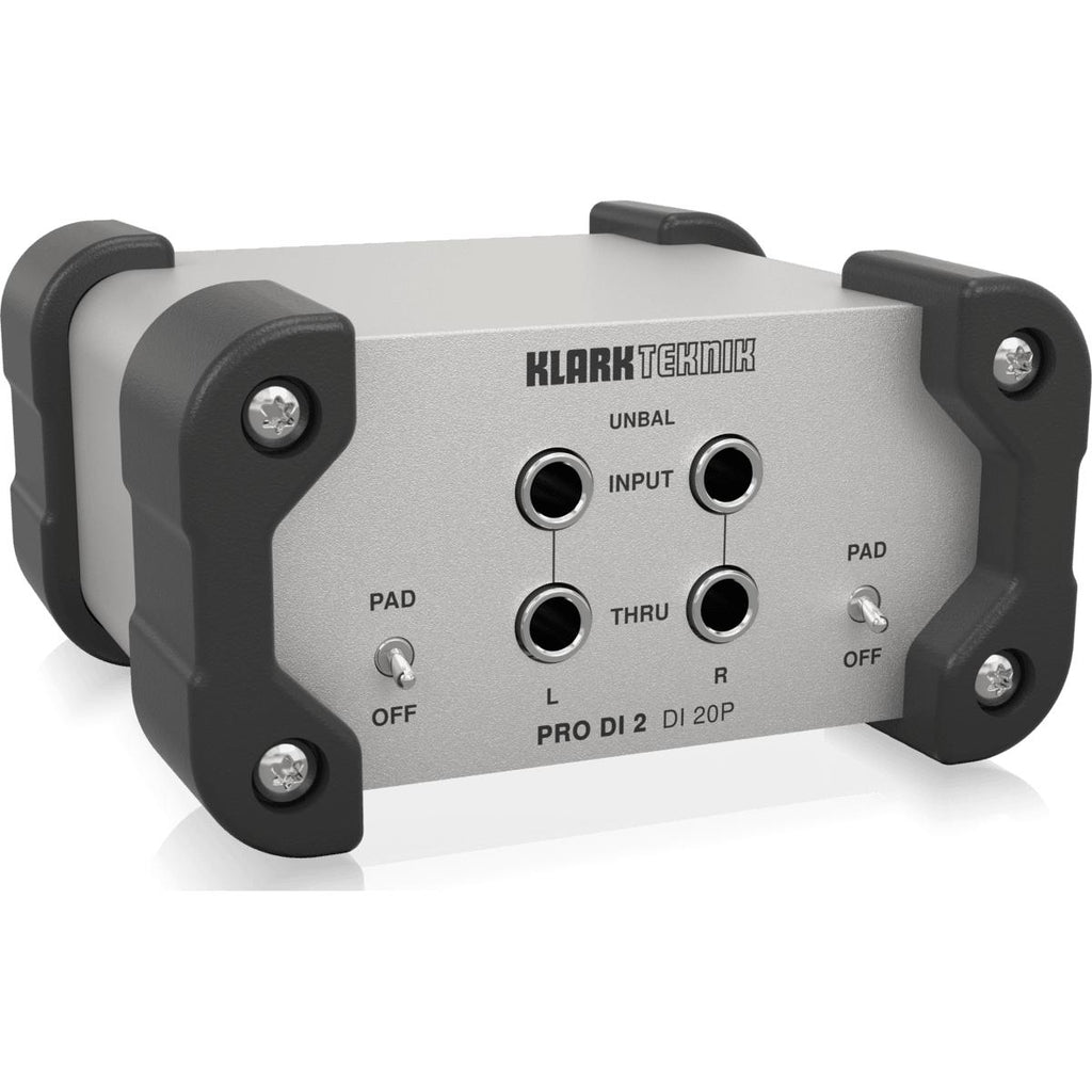 Klark Teknik DI 20P Passive Stereo DI Box-Cannon Sound And Light