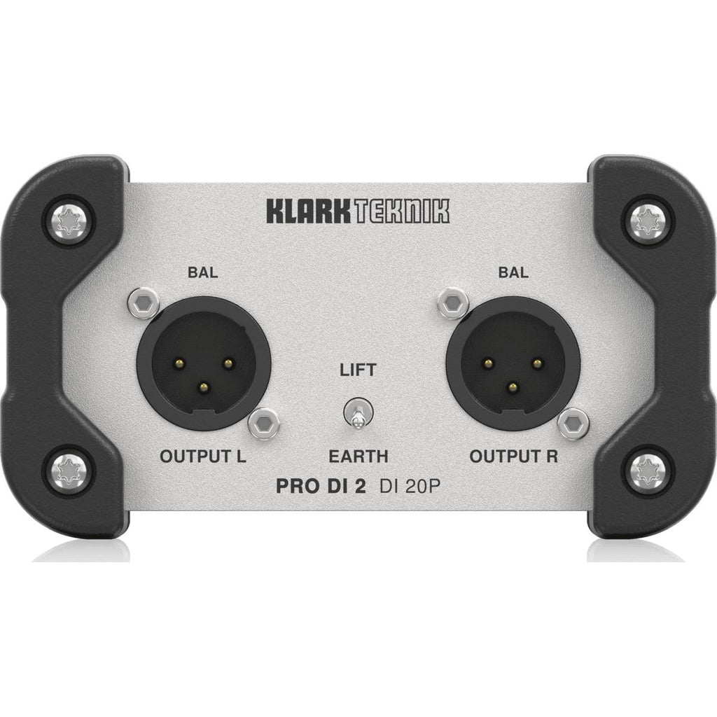 Klark Teknik DI 20P Passive Stereo DI Box-Cannon Sound And Light
