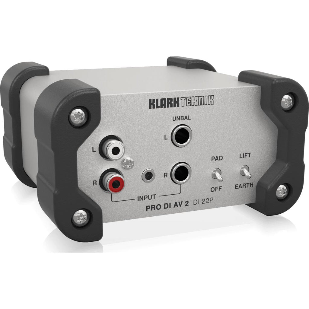 Klark Teknik DI 22P Passive Stereo DI Box-Cannon Sound And Light