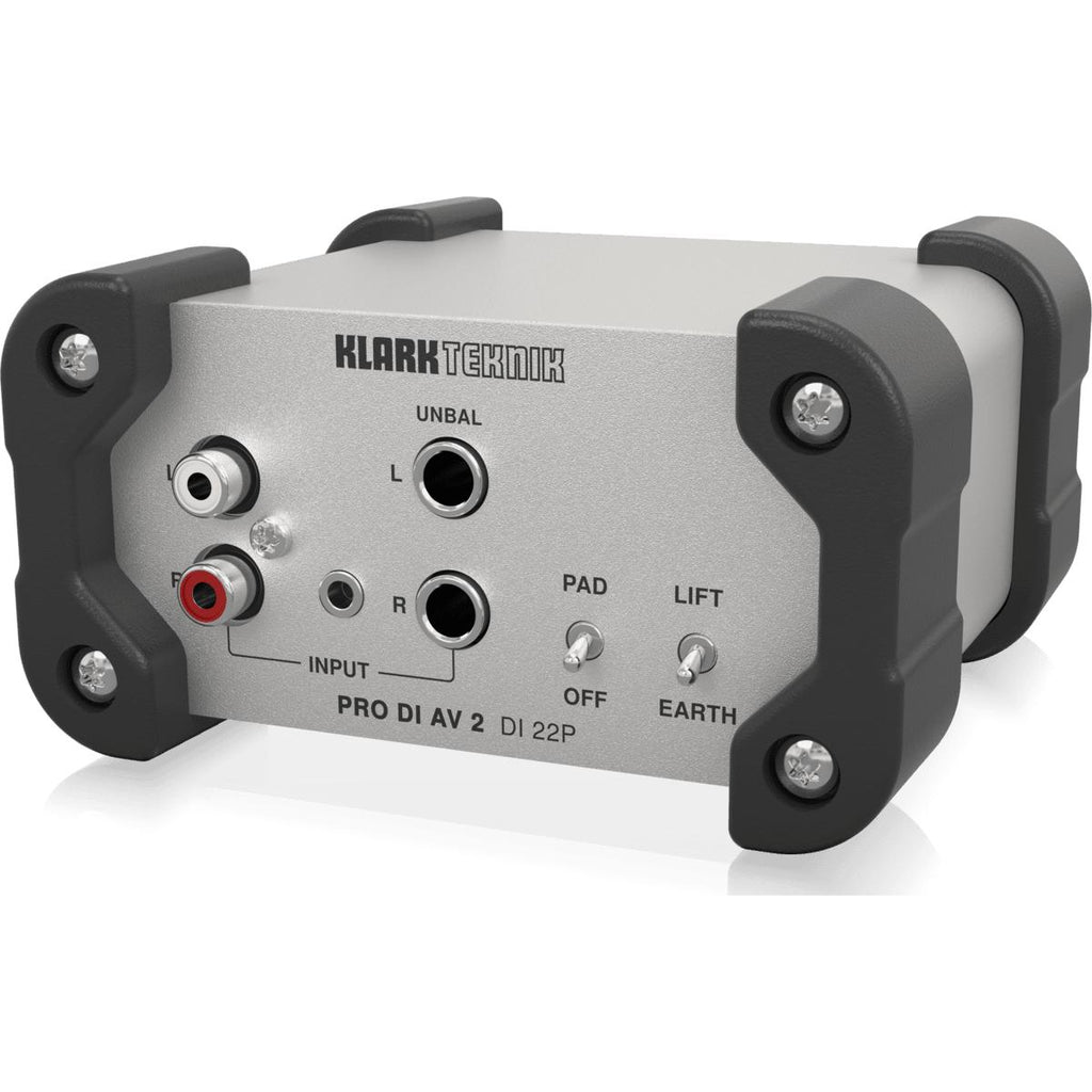 Klark Teknik DI 22P Passive Stereo DI Box-Cannon Sound And Light