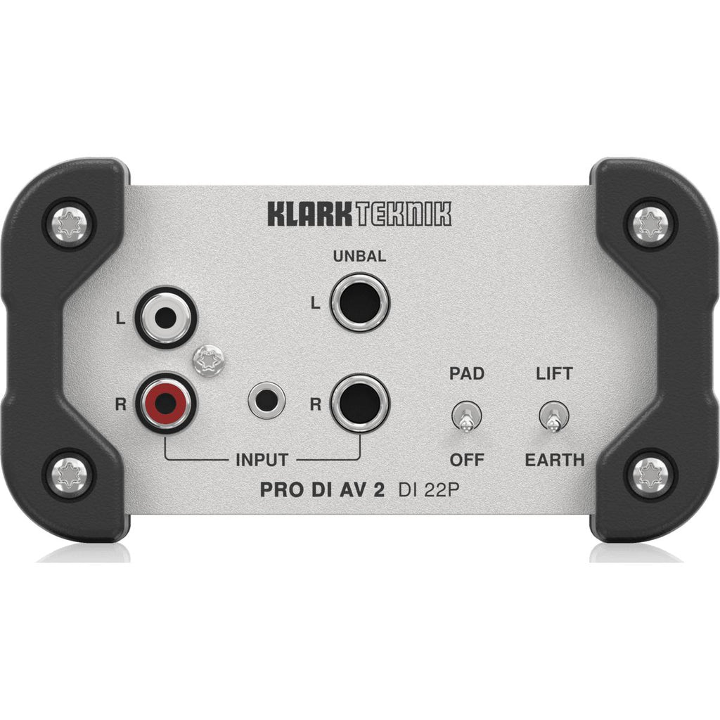 Klark Teknik DI 22P Passive Stereo DI Box-Cannon Sound And Light