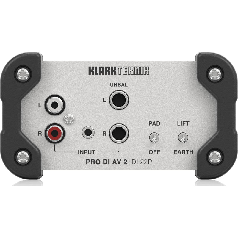 Klark Teknik DI 22P Passive Stereo DI Box-Cannon Sound And Light