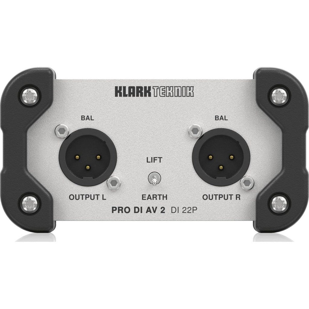 Klark Teknik DI 22P Passive Stereo DI Box-Cannon Sound And Light
