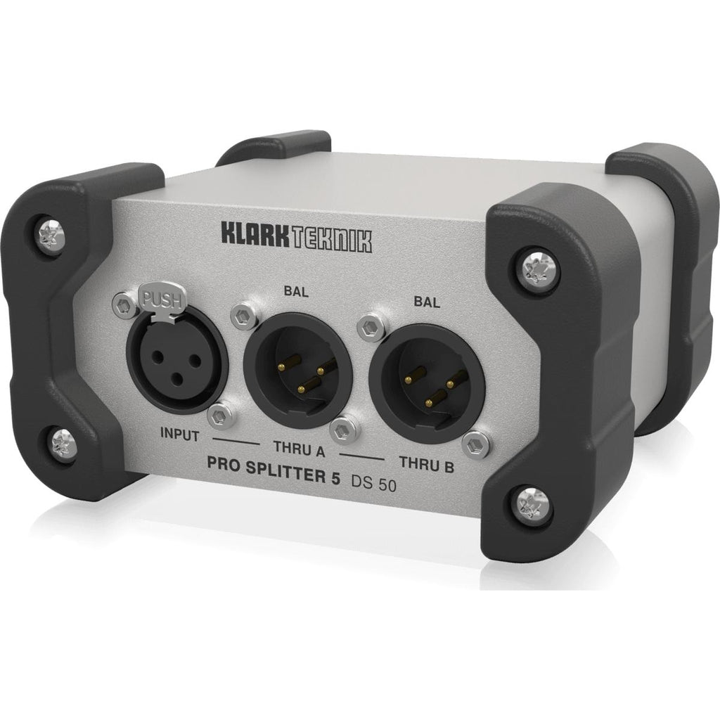 Klark Teknik DS 50 Passive 1-In 5-Out Signal Splitter-Cannon Sound And Light