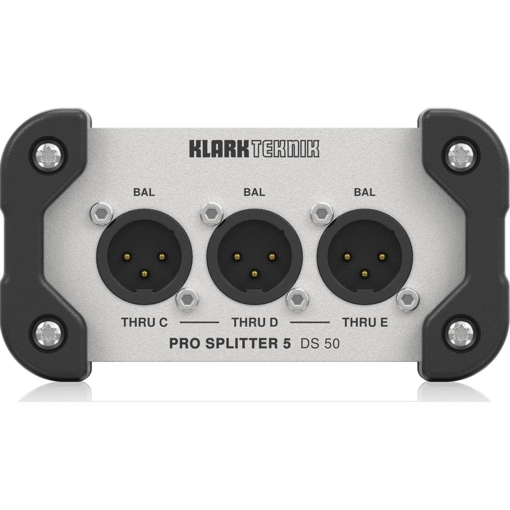 Klark Teknik DS 50 Passive 1-In 5-Out Signal Splitter-Cannon Sound And Light