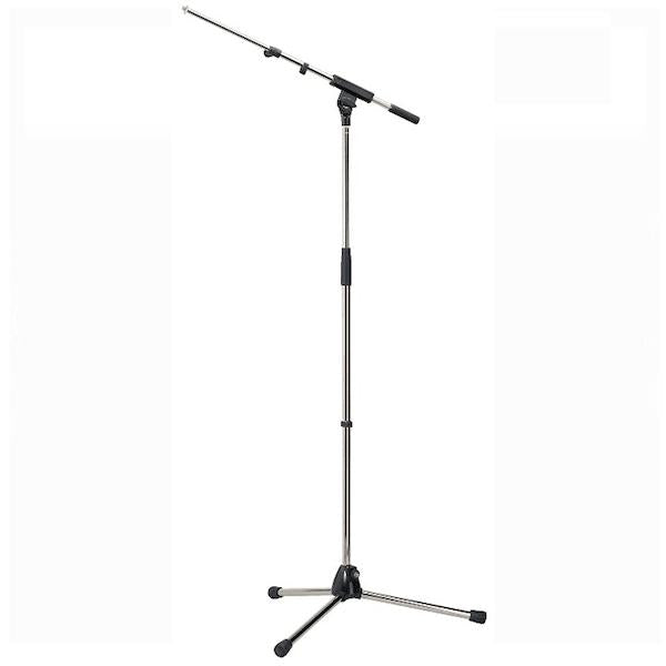 König & Meyer (K & M) 210/8B Black Boom Stand w/Extendable Boom Arm-Cannon Sound And Light