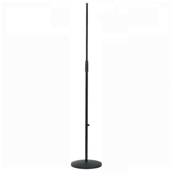 König & Meyer (K & M) 260/1B Straight Round Based Mic Stand-Cannon Sound And Light