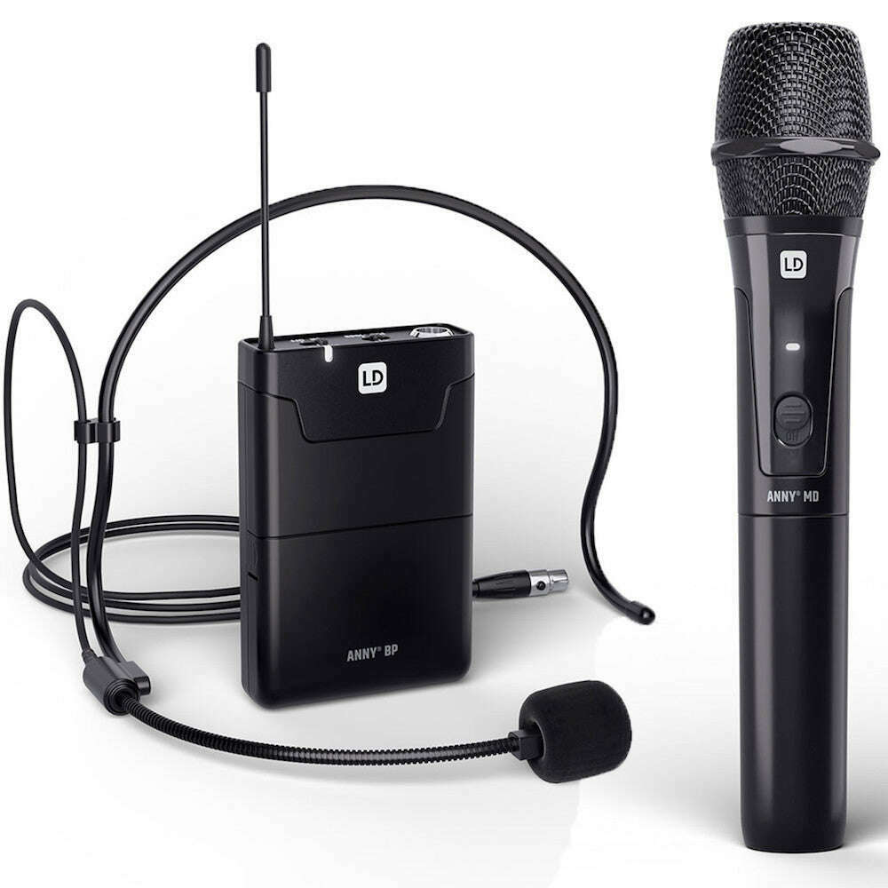 LD Systems ANNY 10 10" Portable battery-powered Bluetooth PA System with Mixer