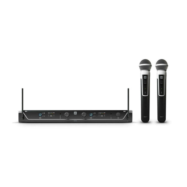 LD Systems U306HHD Dual Handheld Wireless Microphone System (655-679 MHz)