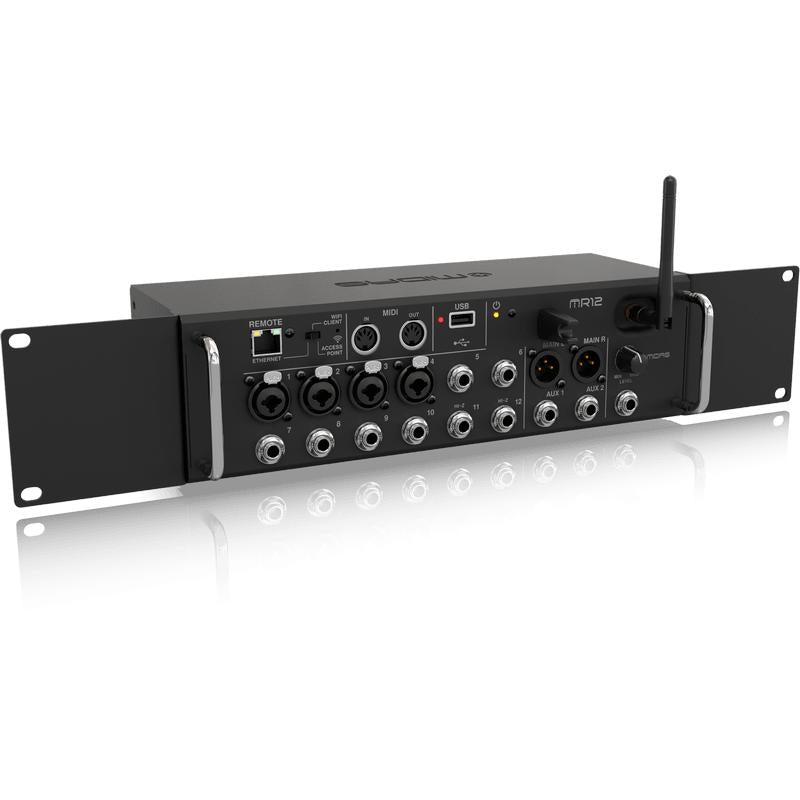 Midas MR12 12-Input Digital Mixer for iPad/Android Tablets-Cannon Sound And Light