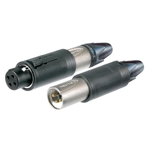 Neutrik NC3FM-C ConvertCON 3 Pole Unisex XLR Connector-Cannon Sound And Light
