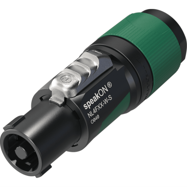 Neutrik - NL4FXX-W-S - 4-Pole Speakon Connector