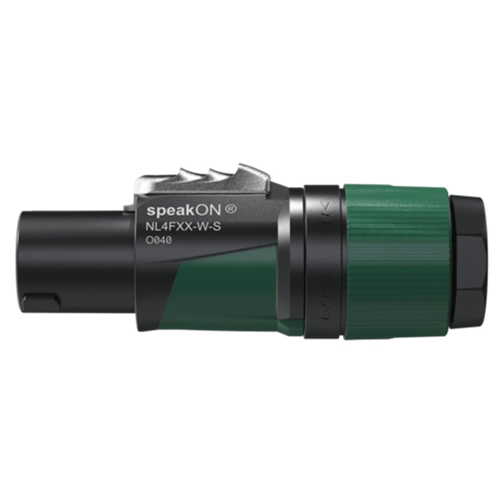 Neutrik NL4FXX-W-S 4-Pole Speakon Connector-Cannon Sound And Light
