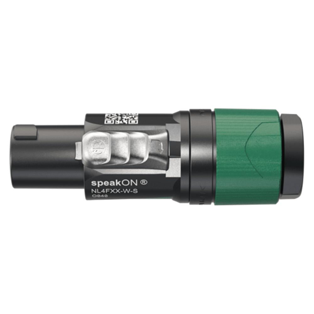 Neutrik NL4FXX-W-S 4-Pole Speakon Connector-Cannon Sound And Light