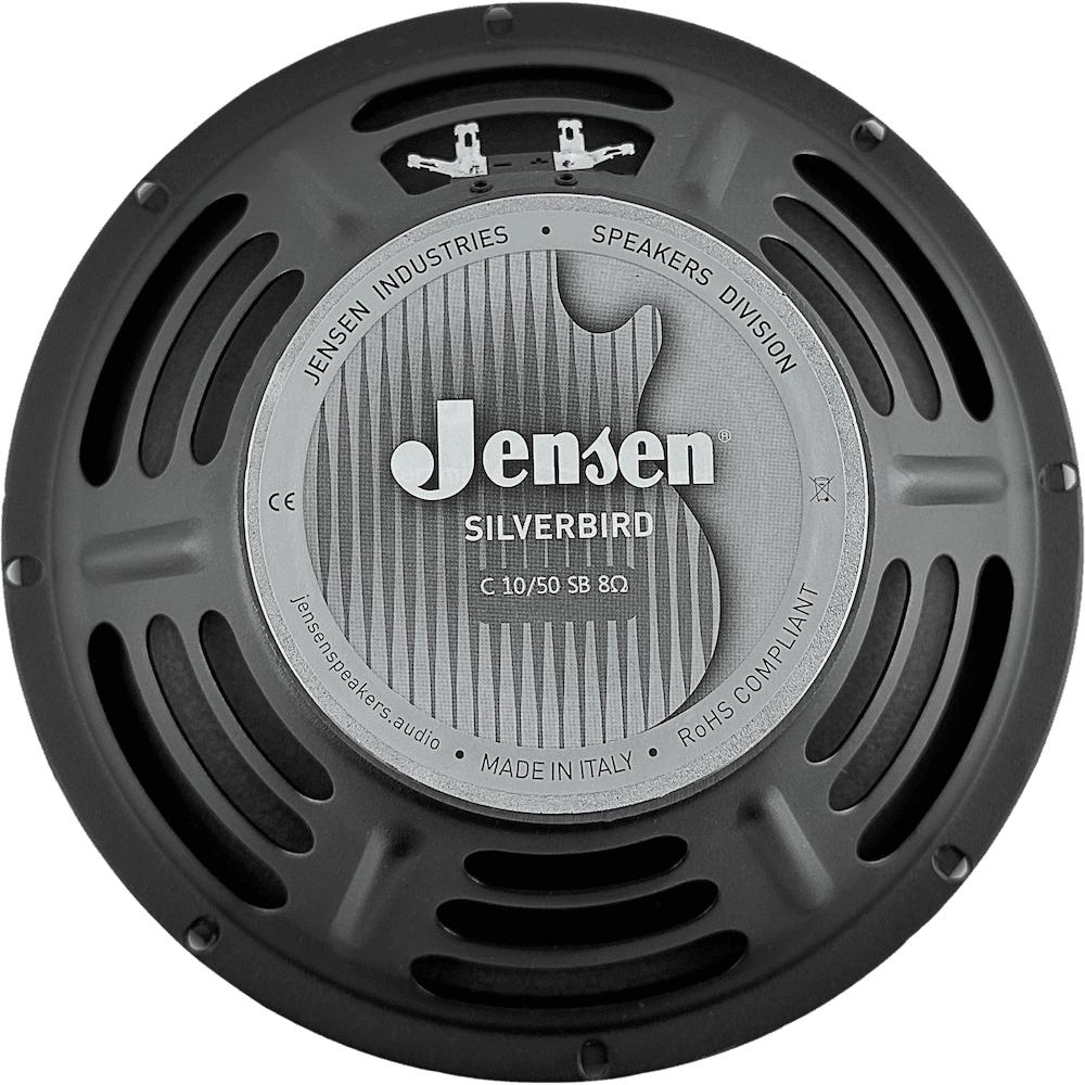 Jensen JC10-50SB Silverbird 10 10 Inch 50-Watt 8 Ohm Guitar Speaker-Cannon Sound And Light