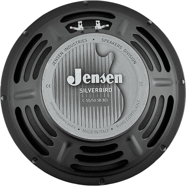 Jensen JC10-50SB Silverbird 10 10 Inch 50-Watt 8 Ohm Guitar Speaker-Cannon Sound And Light