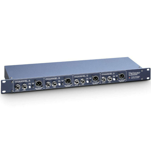 Palmer PAN 03 19 Inch 4-Channel Rack Mount Active DI Box