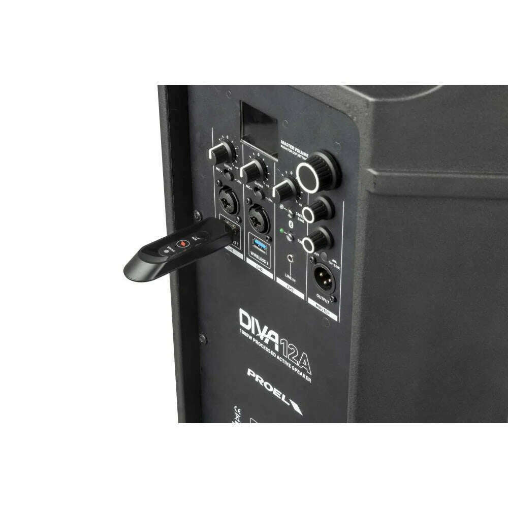 Proel DIVA12A 12″ Active 2-Way 1000watt Loudspeaker with DSP