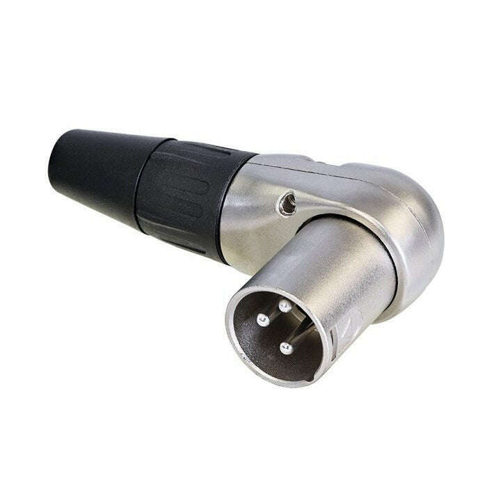 Rean RC3MR 3-Pin Right Angle XLR Male Line Connector