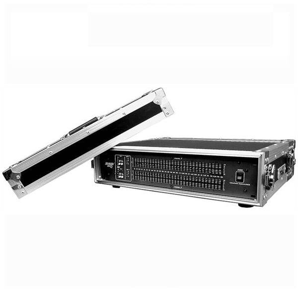 Road Ready RR2UED 2 Unit Effects Rack Case-Cannon Sound And Light