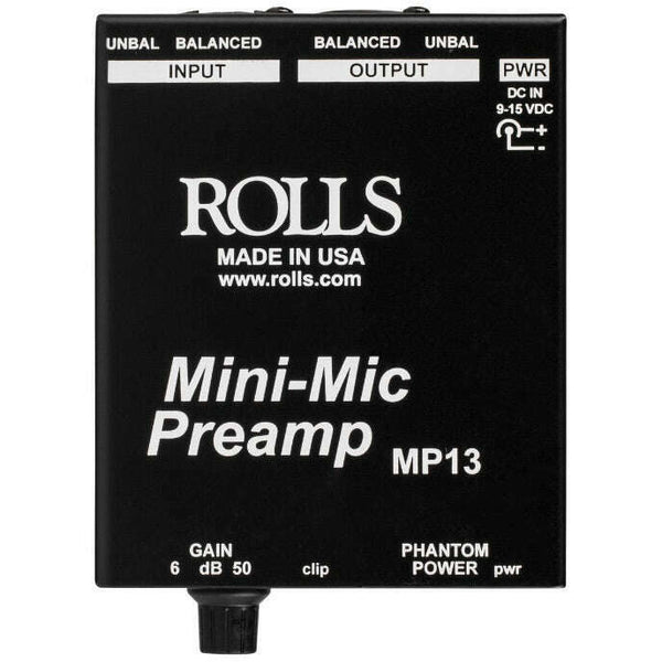 Rolls MP13 Mini Microphone Preamp