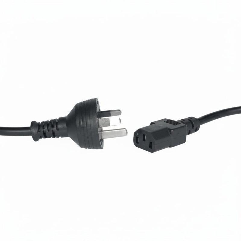 Straight IEC-C13 Female Socket to 3-pin 240V Male Plug Power Cable-Cannon Sound And Light