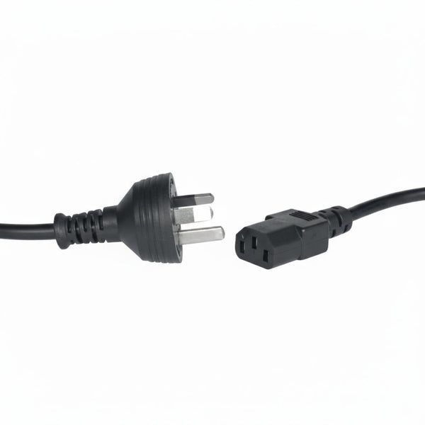 Straight IEC-C13 Female Socket to 3-pin 240V Male Plug Power Cable-Cannon Sound And Light