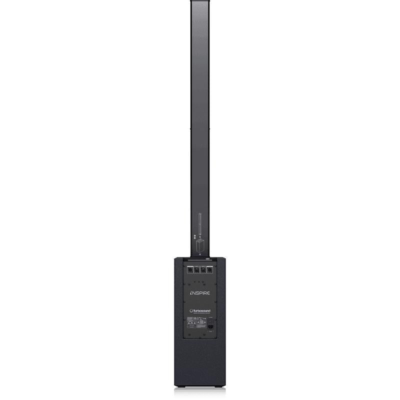 Turbosound iNSPIRE iP1000 V2 1,000W Powered Column Loudspeaker w/ Dual 8" Subwoofer & 9 Neodym Drivers-Cannon Sound And Light
