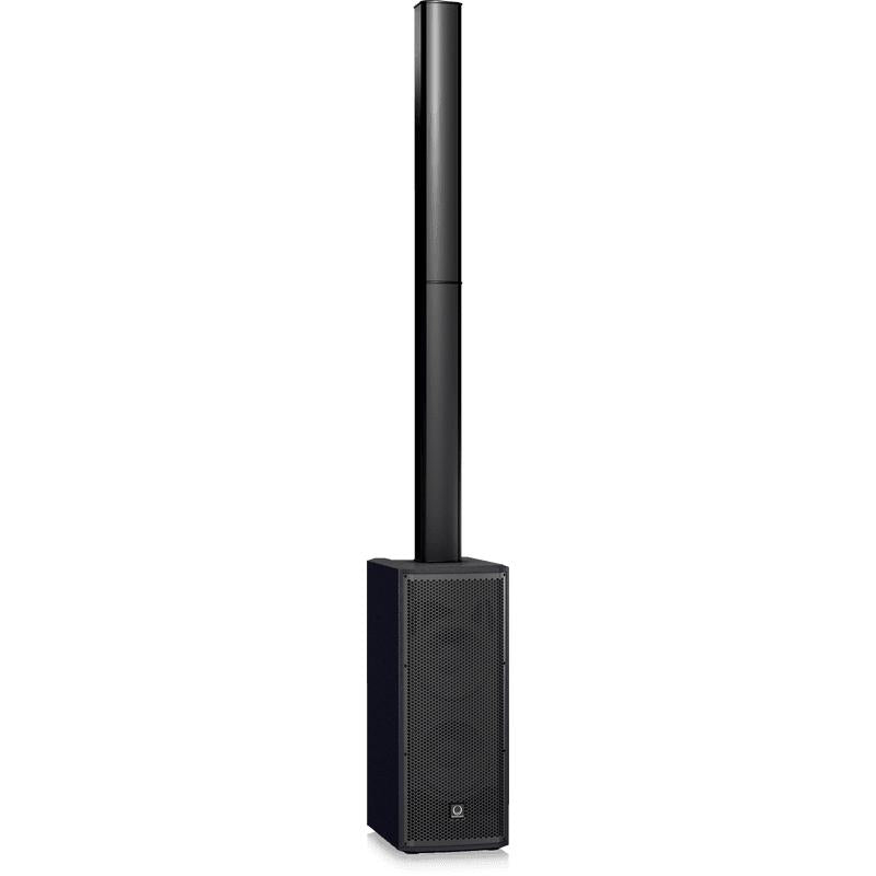 Turbosound iNSPIRE iP1000 V2 1,000W Powered Column Loudspeaker w/ Dual 8" Subwoofer & 9 Neodym Drivers-Cannon Sound And Light