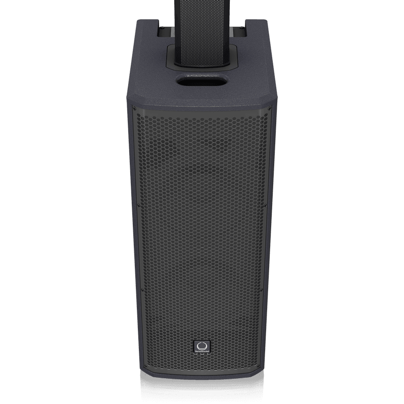 Turbosound iNSPIRE iP1000 V2 1,000W Powered Column Loudspeaker w/ Dual 8" Subwoofer & 9 Neodym Drivers