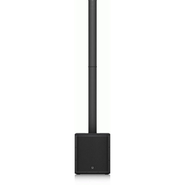 Turbosound iNSPIRE iP2000 V2 1,000W Powered Column Loudspeaker w/ 12" Subwoofer & 16 Neo Drivers-Cannon Sound And Light