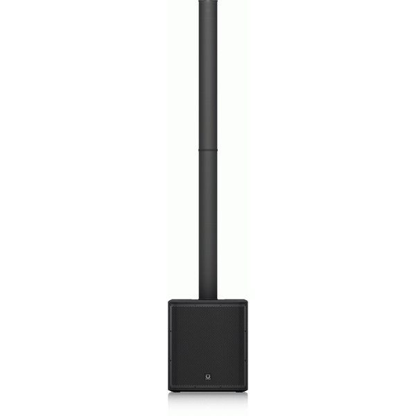Turbosound iNSPIRE iP2000 V2 1,000W Powered Column Loudspeaker w/ 12" Subwoofer & 16 Neo Drivers