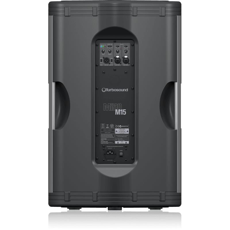 Turbosound Milan M15 1100-Watt Powered 15" Loudspeaker-Cannon Sound And Light