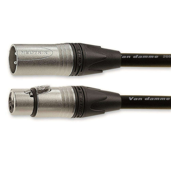 Van Damme Tour Grade Classic XKE Microphone Cable with Neutrik Connectors - 1, 5, 10M