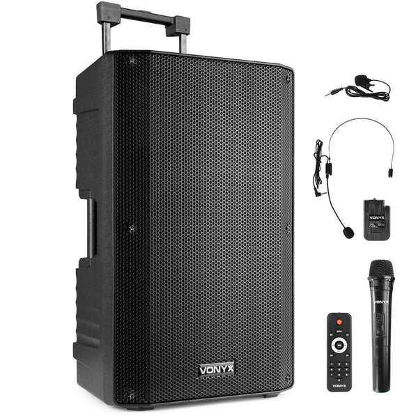 Vonyx VSA700-BP 15″ Portable Portable PA System