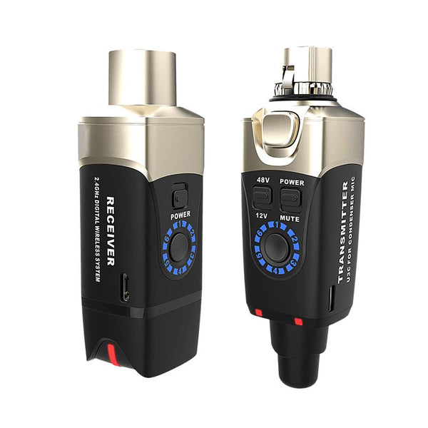 Xvive U3C Microphone Wireless System For Condenser Mic-Cannon Sound And Light