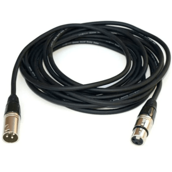 6 x EWI BCBA Economy Priced XLR Male to XLR Female Mic Cables - 3 x 9 Metre plus 3 x 6 Metre