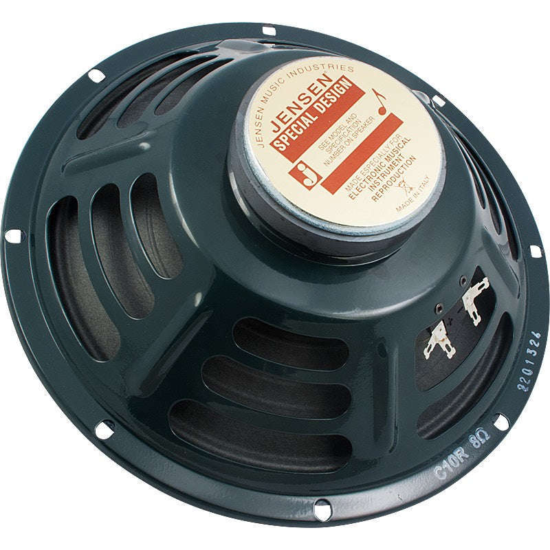 Jensen Vintage Ceramic C10R 10 Inch 25-Watt 4 Ohm Guitar Speaker-Cannon Sound And Light