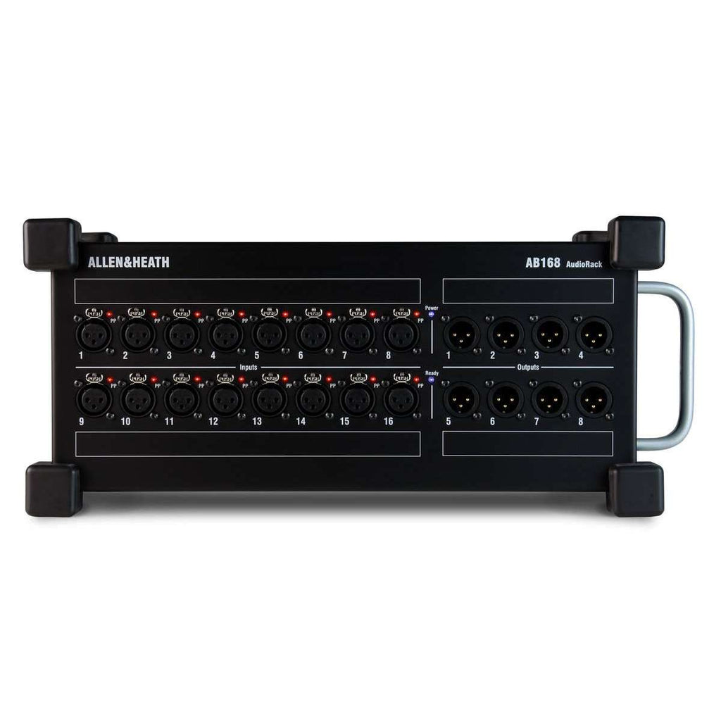 Allen & Heath AB1608 16 XLR Input / 8 XLR Output Portable AudioRack for Qu or GLD system