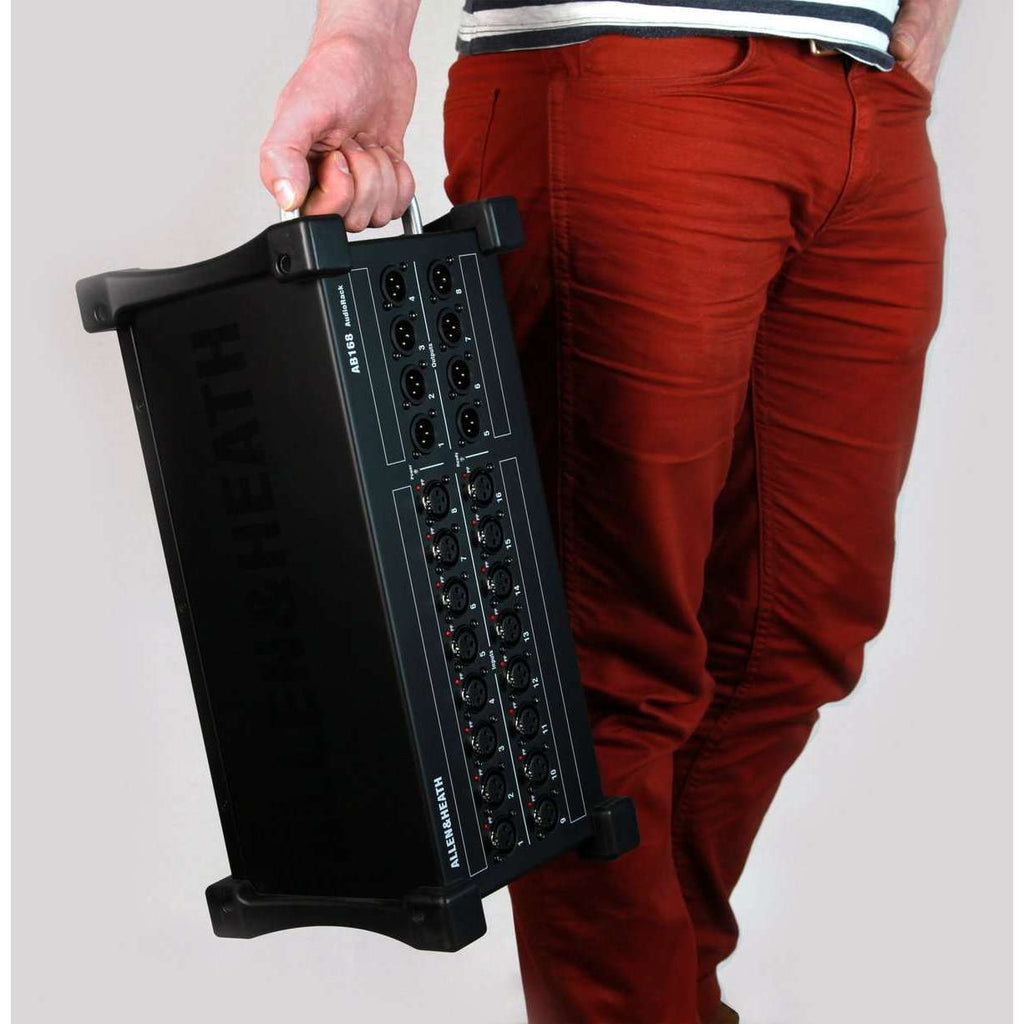 Allen & Heath AB1608 16 XLR Input / 8 XLR Output Portable AudioRack for Qu or GLD system