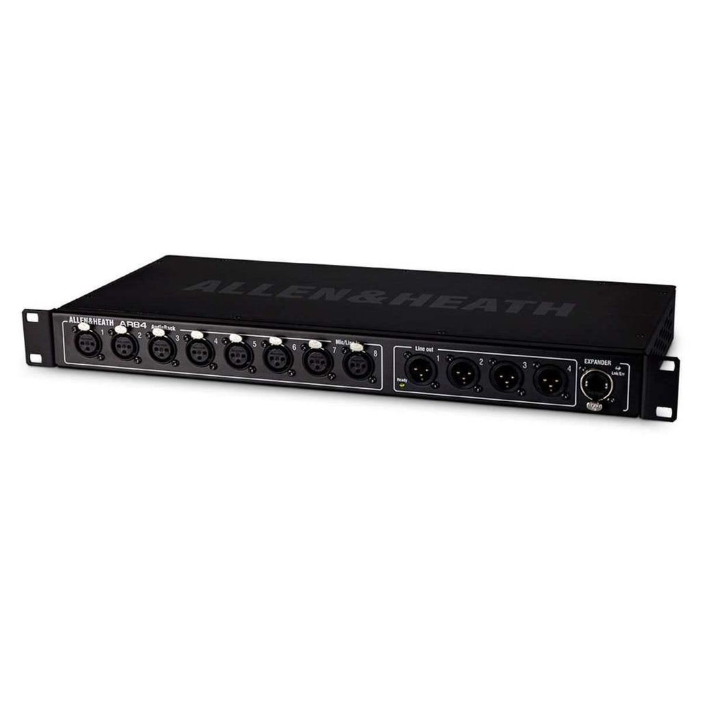 Allen & Heath AR0804 8 XLR Input and 4 XLR Output Audio Rack/Stage Box for Qu