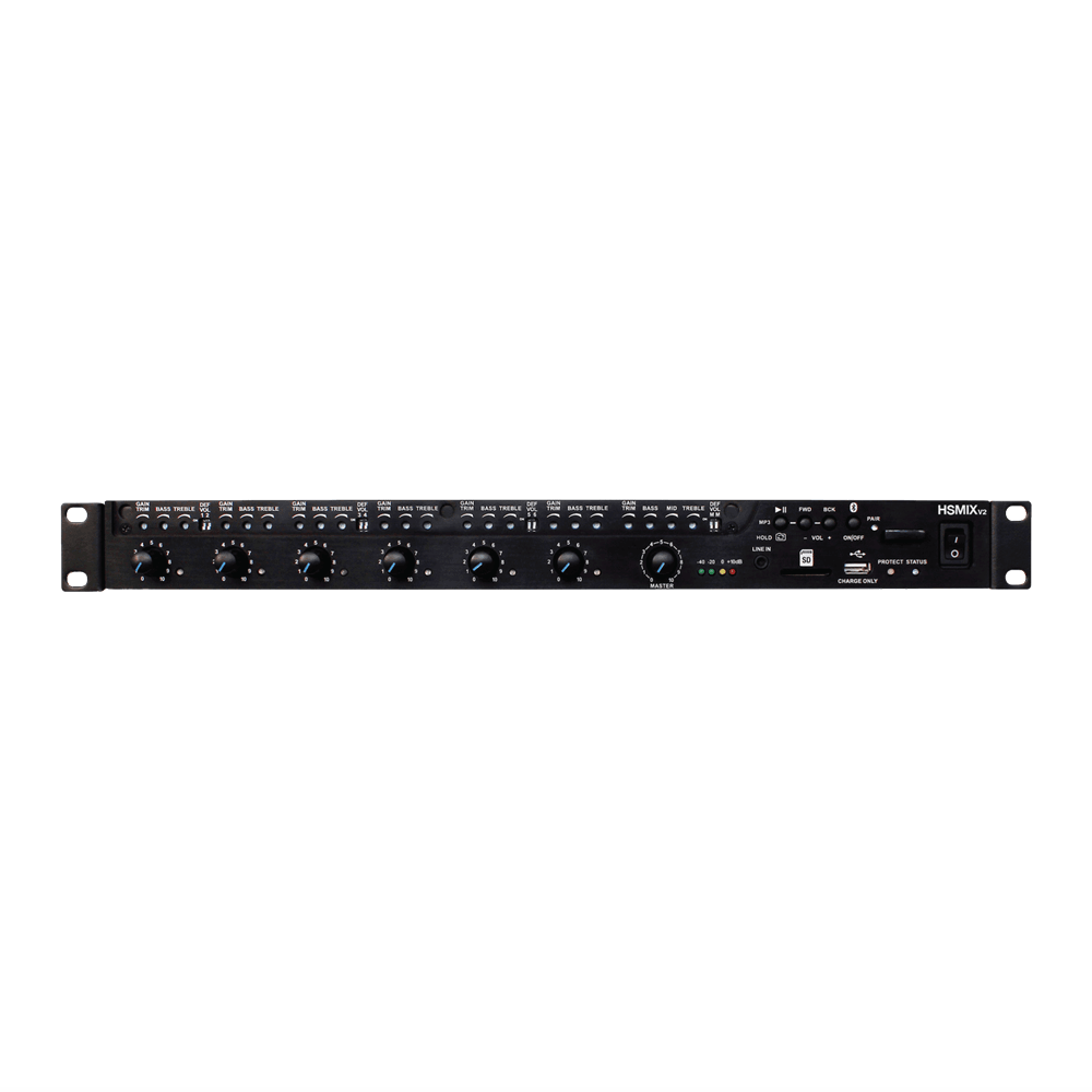 Australian Monitor HSMIX 9-Input 1RU Rack Mount Mic/Line Mixer