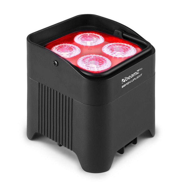 Beamz BBP54 4x12W Battery Wireless DMX Uplight IP65