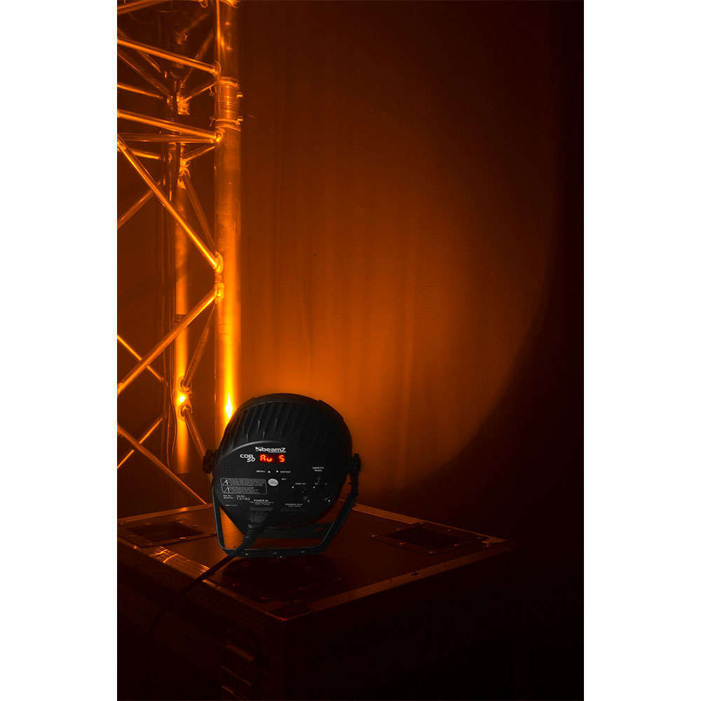 Beamz COB50 5in1 RGBWA PAR Light DMX | PAR LED Beamz COB50 5in1 RGBWA PAR Light DMX | PAR LED