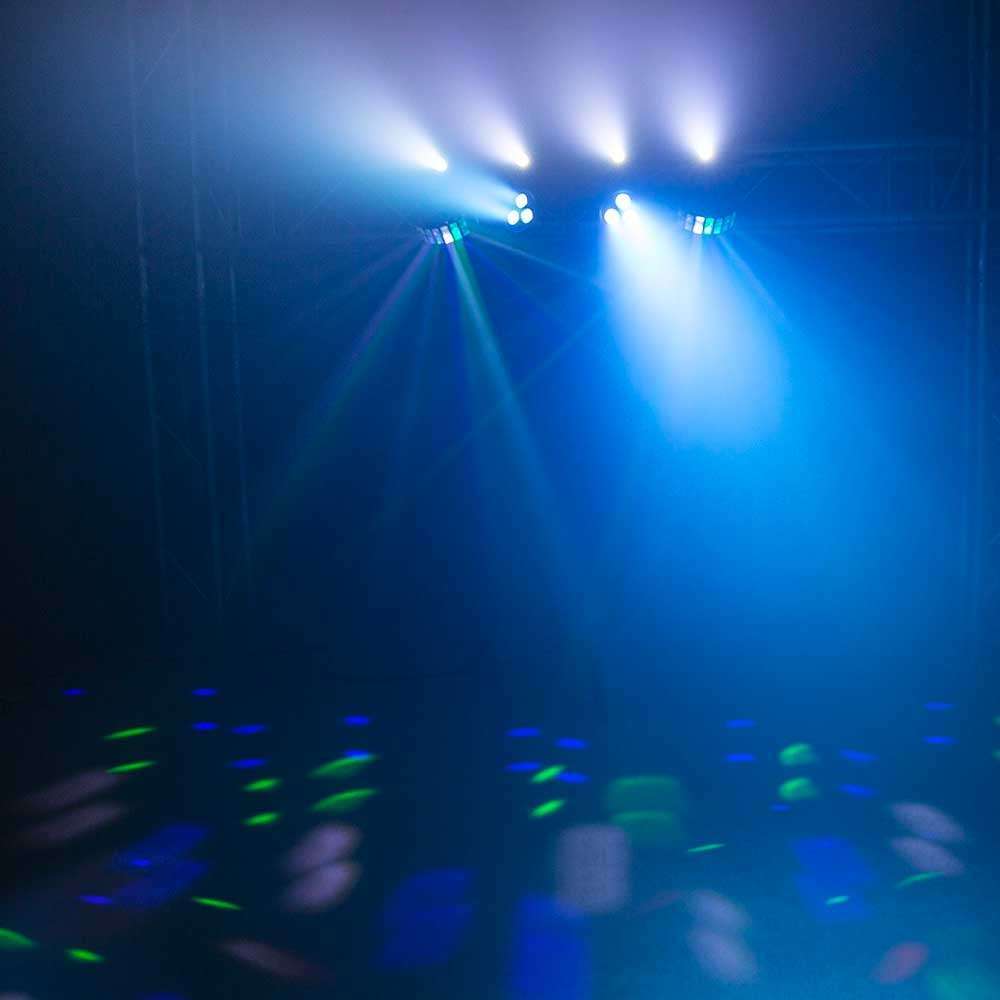 Beamz SHOWBAR FREE with 2x Par, 2x Derby and Strobe