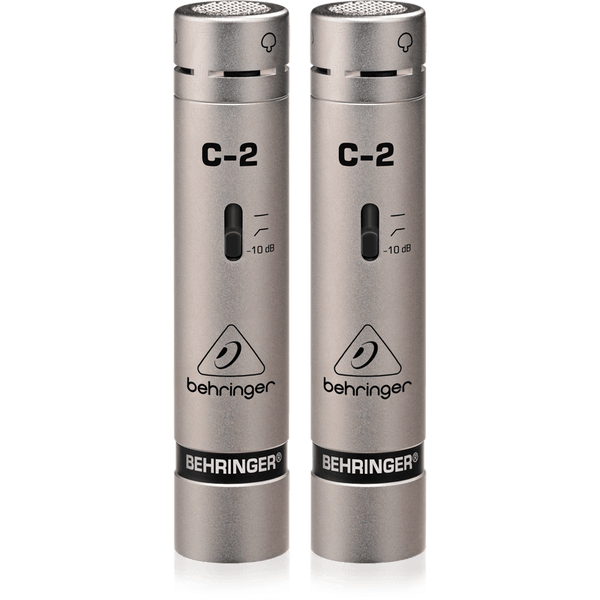 Behringer C-2 Matched Pair of Studio Condenser Microphones