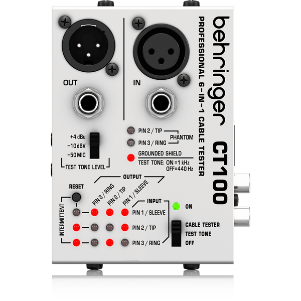 Behringer CT100 6-in-1 Cable Tester