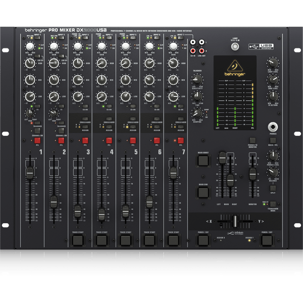 Behringer DX2000USB Professional 7-Channel DJ Mixer