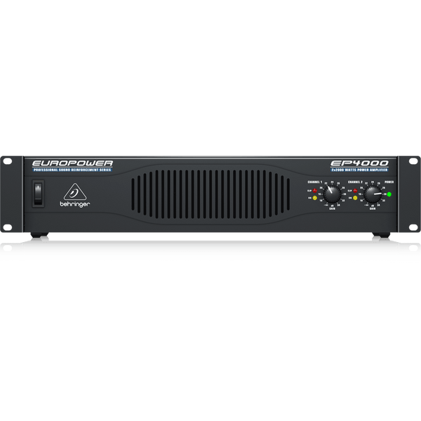 Behringer EUROPOWER EP4000 2 x 950 Watts RMS into 4 Ohms Power Amplifier