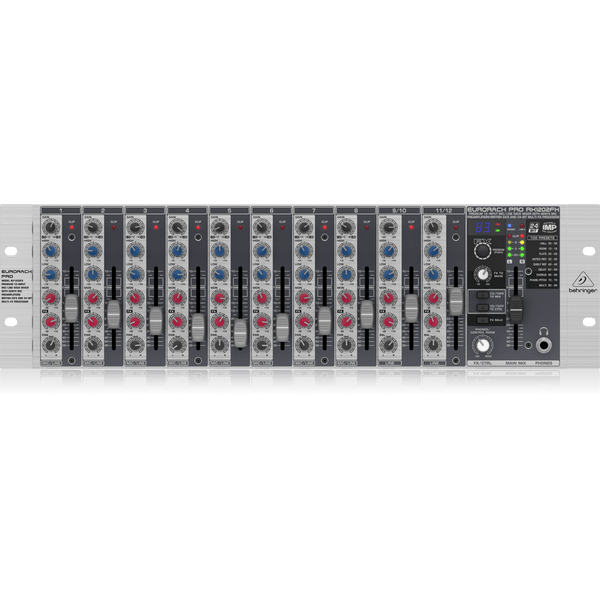 Behringer Eurorack Pro RX1202FX Premium 12-Input Mic/Line Rack Mixer